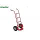 Commercial Red Folding Hand Trucks And Trolleys With Heavy Duty Welded Frame