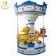 Hansel   high quality China indoor kids amusement rides for sale 3 seats carousel horse ride