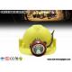 4500 Lux Led Mining Light , Portable Cordless Mining Cap Lamps With 4ah Baterry