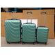 4 Wheel Carry On ABS Trolley Luggage , Lightweight 3 Pcs Luggage Travel Set Bag