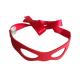 Festive Red Color Blindfold Eye Shade , EVA And Satin Party Eye Shade For Youths