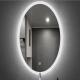 Custom made multifunctional intelligent anti-fog mirror light led bathroom mirror lamp hotel HD wall mirror light