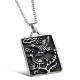 New Fashion Tagor Jewelry 316L Stainless Steel Pendant Necklace TYGN018