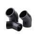 Ansi B16.9 HDPE 45 Degree Elbow Fittings Butt Fusion For Water Pump