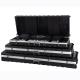 ABS 61 Key Piano Keyboard Case With Wheels Waterproof Hard Shell