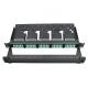 Om3 Om4 Quad LC Adapter MPO Cassette Rack Mount Patch Panel