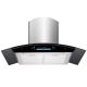 Integrated Arc Glass Chimney Hood 900mm Cooker Hood