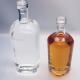 Heavy Base Flint Clear Glass Liquor Bottles 375ml 1000ml Extra White