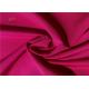 Shiny Polyester Elastic Fabric , Satin Polyester Spandex Blend Fabric For Sport