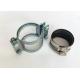 Durable Galvanized Or Stainless Steel Heavy Duty Pipe Clamps Grip Collars For Coupling