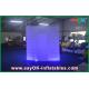 Wedding Photo Booth Hire Cube LED Inflatable Photo Booth With Curtan Christmas Decoration Use