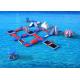 Entertainment Aqua Giant Inflatable Water Park Obstacle Course Large Water Inflatables