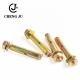 Brass Plated Screw Accessories High Carbon Steel Sleeve Anchor Bolts Metal Expansion Screw
