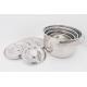 21cm Travel Camping Outfit Cooking Sets Stainless Steel Basin Lid