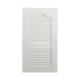 Solid Color Louvered Sliding Closet Doors Cnc Carved Thickness 15mm - 25mm