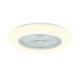 Dimming Hanging Ceiling Fan With Light 42in Bladeless Fan Ceiling