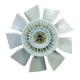 Excavator Diesel Cooling Fan Blade 6 Holes 9 Blades 6D102 Construction Machinery Parts
