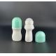 Green Cap 50ml Roll On Bottles Volume Empty Plastic PP Material