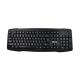 K205 Reccazr Gaming Computer Keyboard Black Color OEM / ODM Available