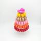 4 Story Plastic Macaron Cake Tower Recyclable