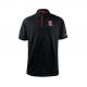 Sports Wear Type Men's Polo Shirts Quick Dry Custom Logo Team Game Short Sleeve Black