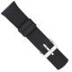 ROHS Mens Rubber Watch Bands , Curved 22mm Elastic Watch Band