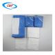 Surgical Operating Kit SMS Waterproof Sterile Caesarean Section Pack