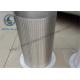 Stainless Steel Reverse Rotary Screen Drum High Corrosion Resistance