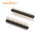 Board To Board 2.54 Mm Pitch Connector Smt Double Row Female Header Gold Plating