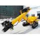 Rotary Construction / Anchor Drilling Rig Crawler Mounted 150m Drilling Capacity