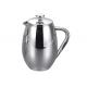 Pear Shape Double Wall Tea & Coffee Maker French Press Coffee Plunger 34oz