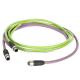 Green Copper Industrial Wire Harness Cable Assemblies For OBD2 Connector Cable
