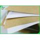 Anti - Folding White Top Pure Kraft Liner Sheet 200g 250g For Luxury Box