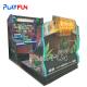 Playfun Kids Coin Operated full motion Jurassic Park  Simulator Arcade Video Gun shootings Game Machine Indoor Park Elec