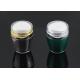 Dark Green Wholesale Airless Pump Bottles Head Cap Transparent Mouth Pressure