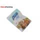 Three Side Seal Cooked Food Packaging Bags Custom Printed Aluminum Retort Pouch