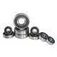 6301 - 2RS 12*37*12mm With GCr15 Steel Sealed Thin Section Deep Groove Ball Bearing