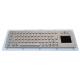 Stainless Steel Kiosk Braille Ip65 Keyboard With Touchpad , Customized Layout