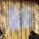 Icicle LED Fairy String Lights For Wedding Party Curtain Garden