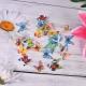 Pre Cut Mixed Edible Cupcake Decorations Rice Paper Butterflies For Cakes