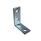 4 Hole 90 Degree Angle Strut Bracket  L Shaped Wall Mount Galvanized 6mm