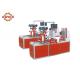 Automatic PLC Touch Screen Control Paper Pipe Making Machine Red / Blue Color