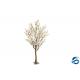 Small Exquisite Artificial Magnolia Tree Non Toxic Smell Lifelike Shape