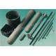 Thermocouple Components Nitride Bonded Silicon Carbide NSiC Thermocouple Protection Tube