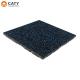 Fitness Rubber Flooring Tile 1000x1000mm Anti Slip EPDM Mat For Gym