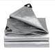 Customized Silver Gray PE Tarpaulin for Vehicle Block Sunlight Rain Moisture and Dust