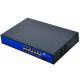 16 Ports Gigabit PoE Switch With 16 POE Ports And 2 Ethernet And 2 SFP Ports