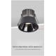 High Temperature Resistance Dimmable LED Downlights Ceiling Mounting 12W