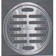 Export Europe America Stainless Steel Floor Drain Cover9 With Circle (Ф97.3mm*3mm)