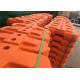 Temp Fence Panels Base Red and Orange Color Available Customized Hole 25mm 28mm